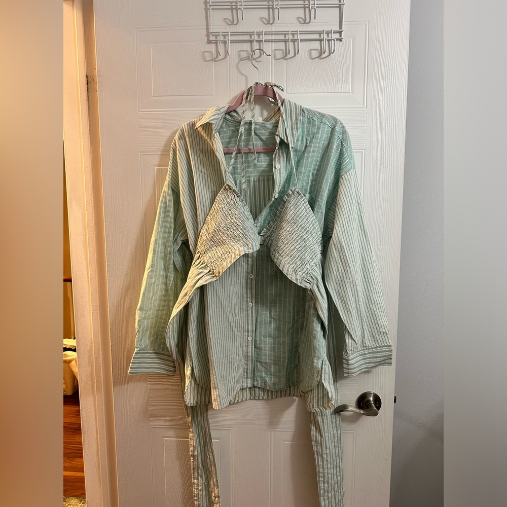 Two piece blouse